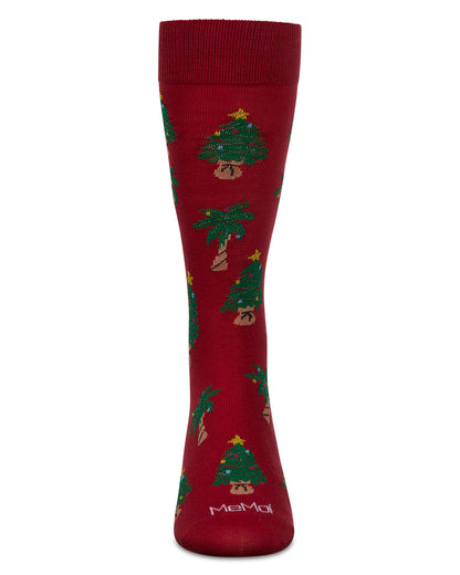 Men's Tree Paradise Holiday Crew Socks