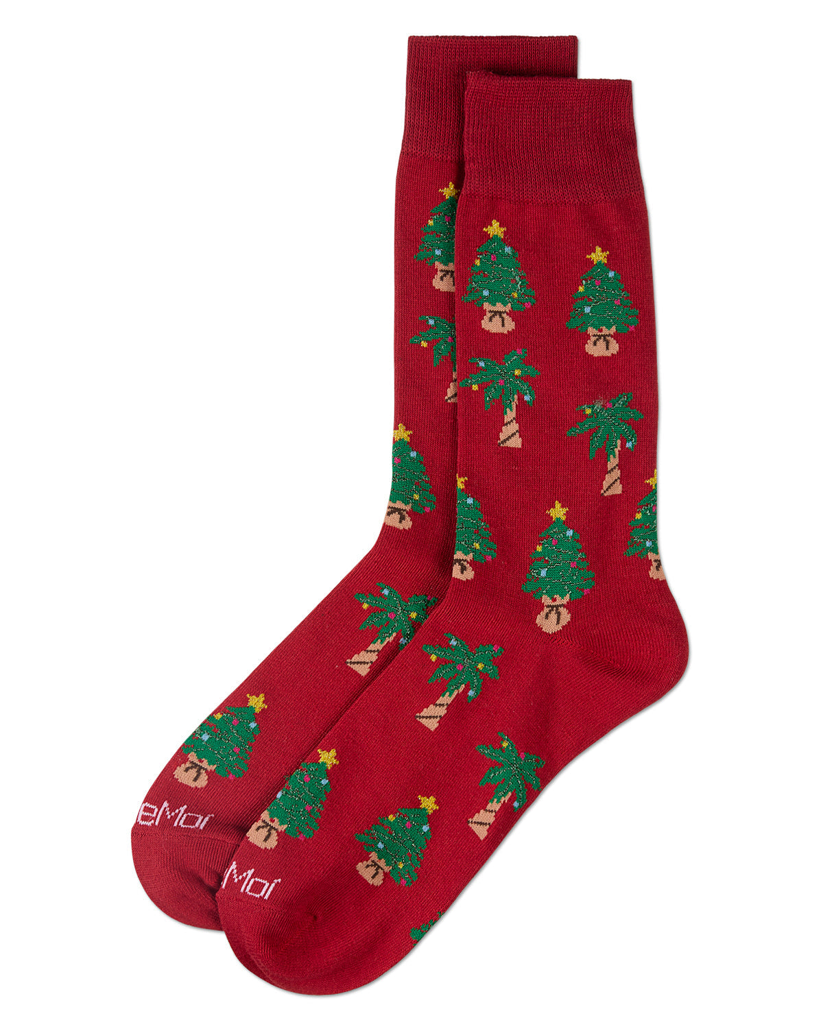 Men's Tree Paradise Holiday Crew Socks