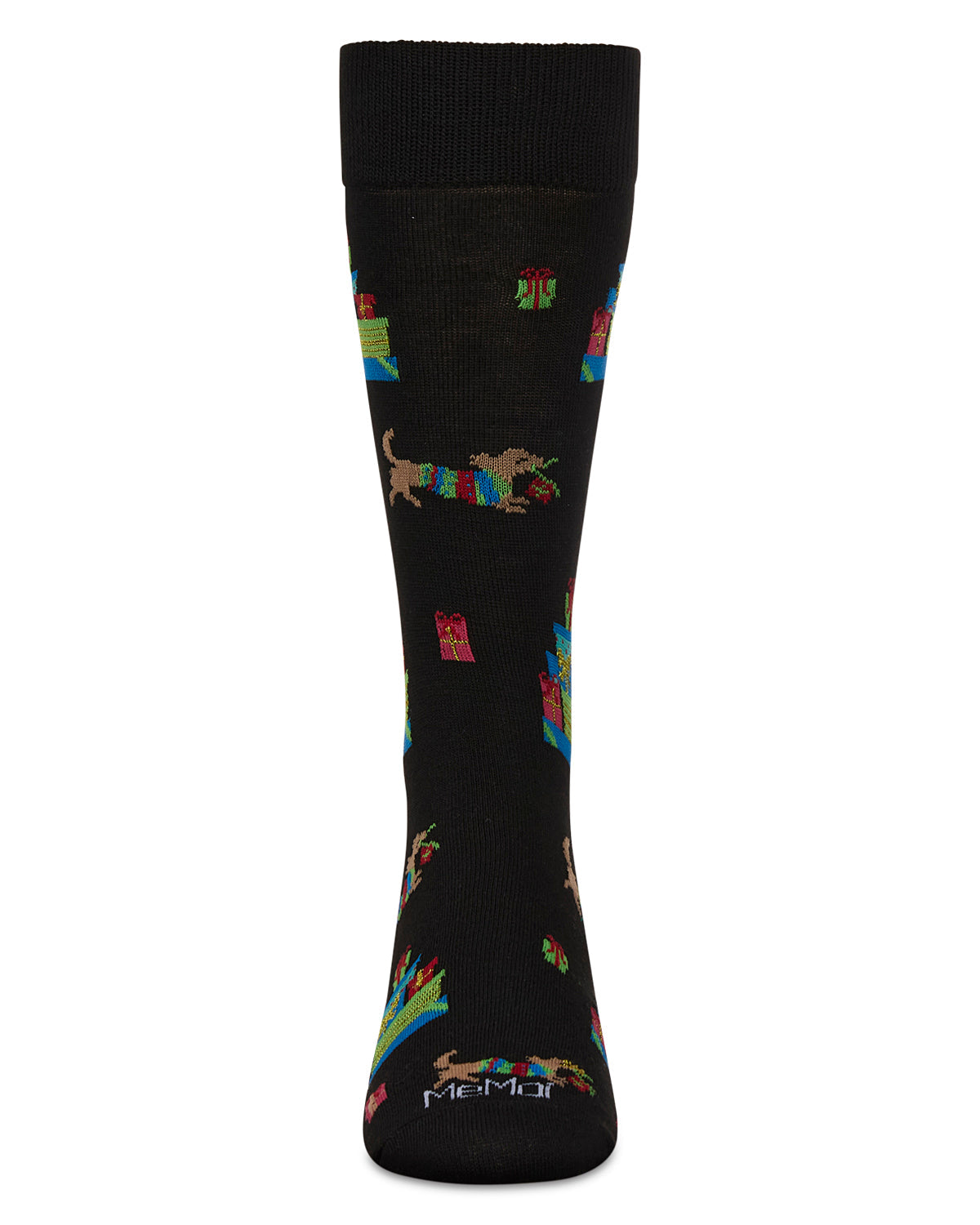 Men's Pile Of Gifts Holiday Crew Socks