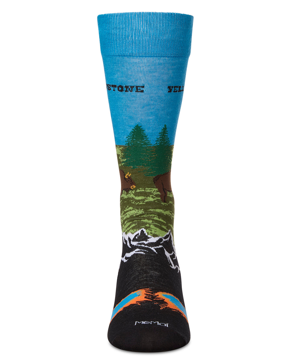 Men's Yellowstone Rayon From Bamboo Crew Socks