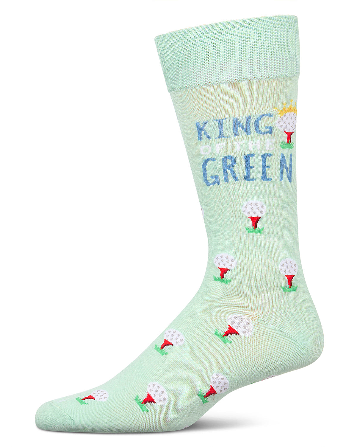Men's King of the Green Bamboo Crew Socks