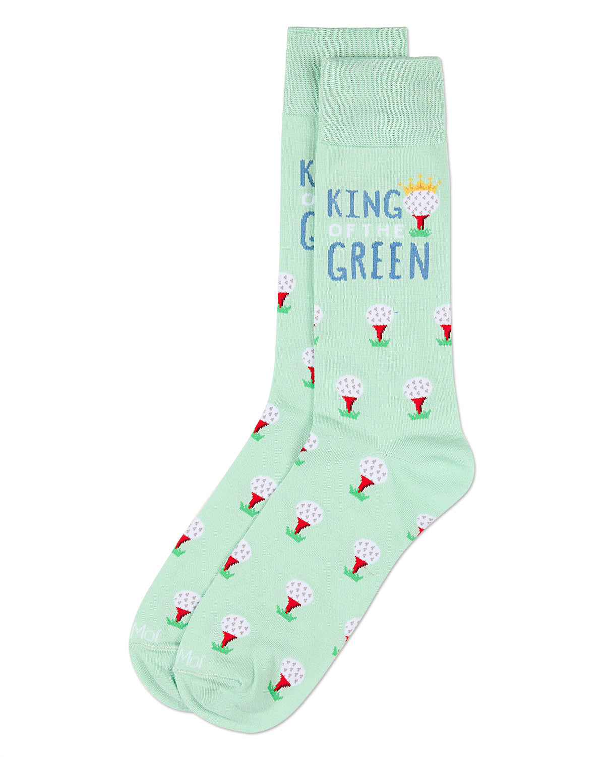 Men's King of the Green Bamboo Crew Socks