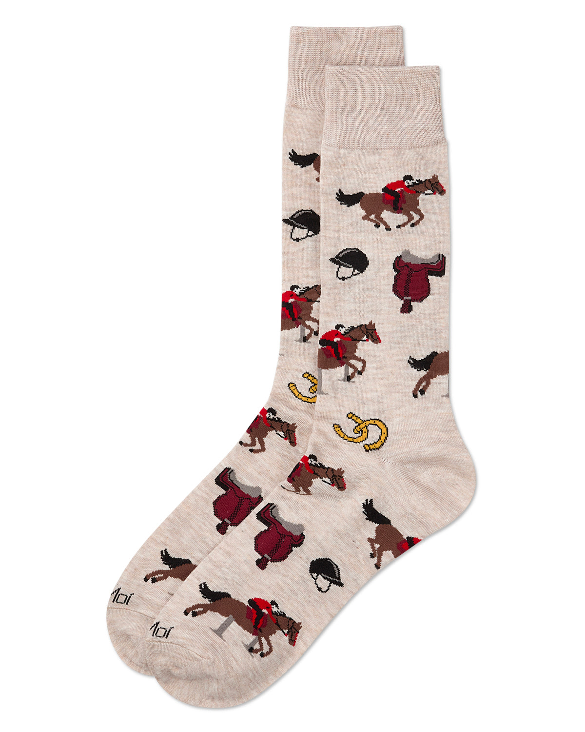 Men's Equestrian Rayon From Bamboo Crew Socks