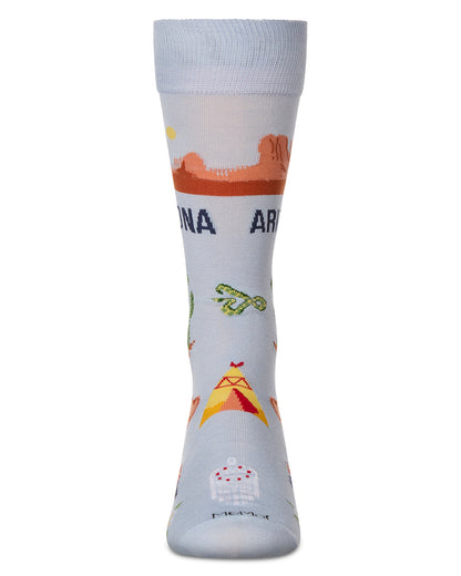 Men`s Arizona Rayon from Bamboo Crew Socks