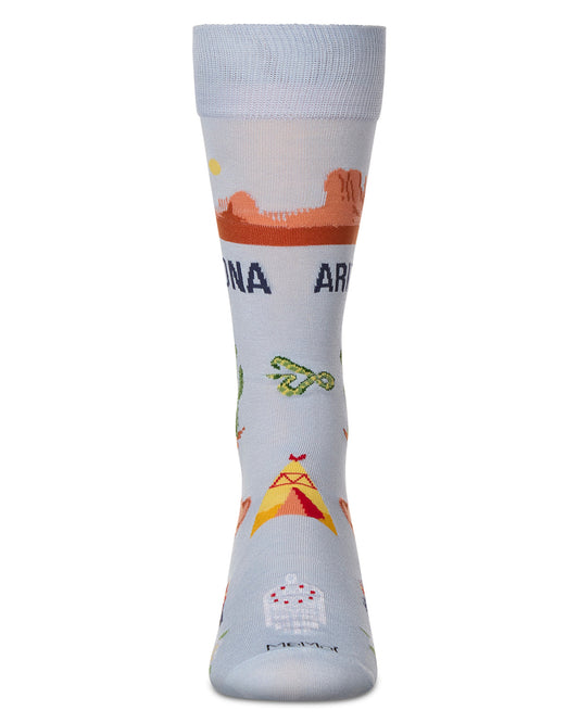 Men`s Arizona Rayon from Bamboo Crew Socks