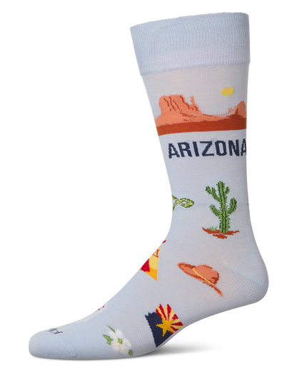 Men`s Arizona Rayon from Bamboo Crew Socks