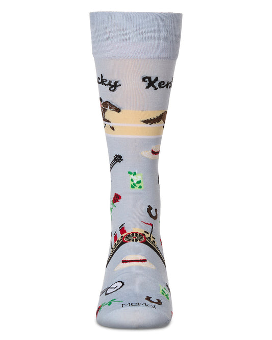Men's Kentucky Rayon From Bamboo Crew Socks