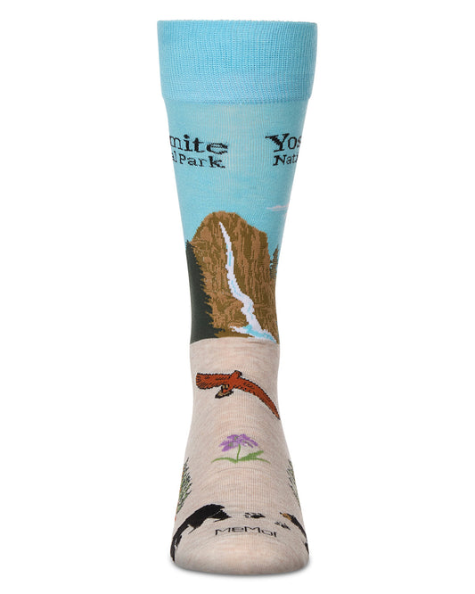 Men's Yosemite Rayon From Bamboo Crew Socks
