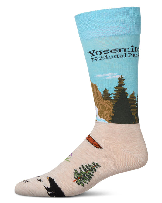 Men's Yosemite Rayon From Bamboo Crew Socks