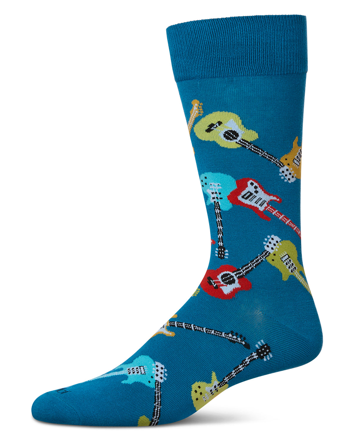 Men's Guitars Rayon from Bamboo Crew Socks