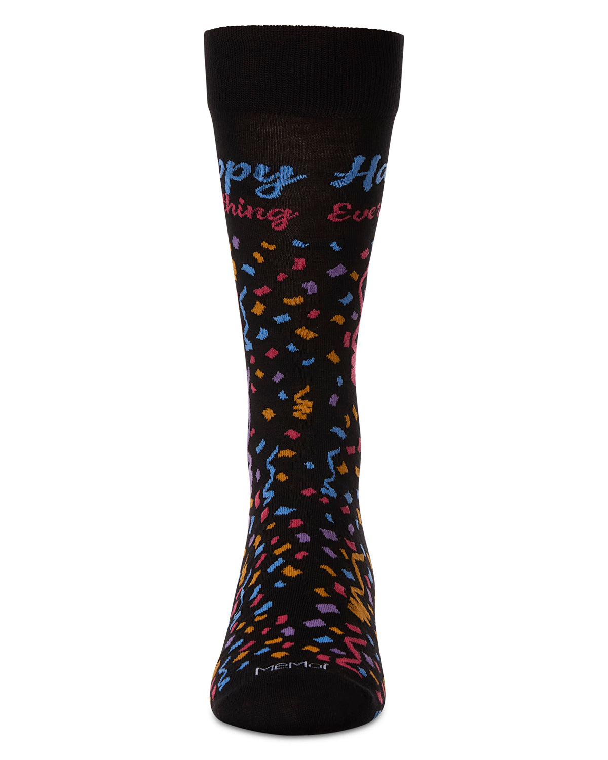 Men's Happy Everything Rayon From Bamboo Crew Socks