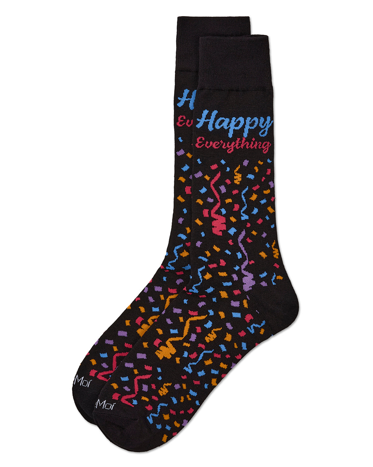 Men's Happy Everything Rayon From Bamboo Crew Socks