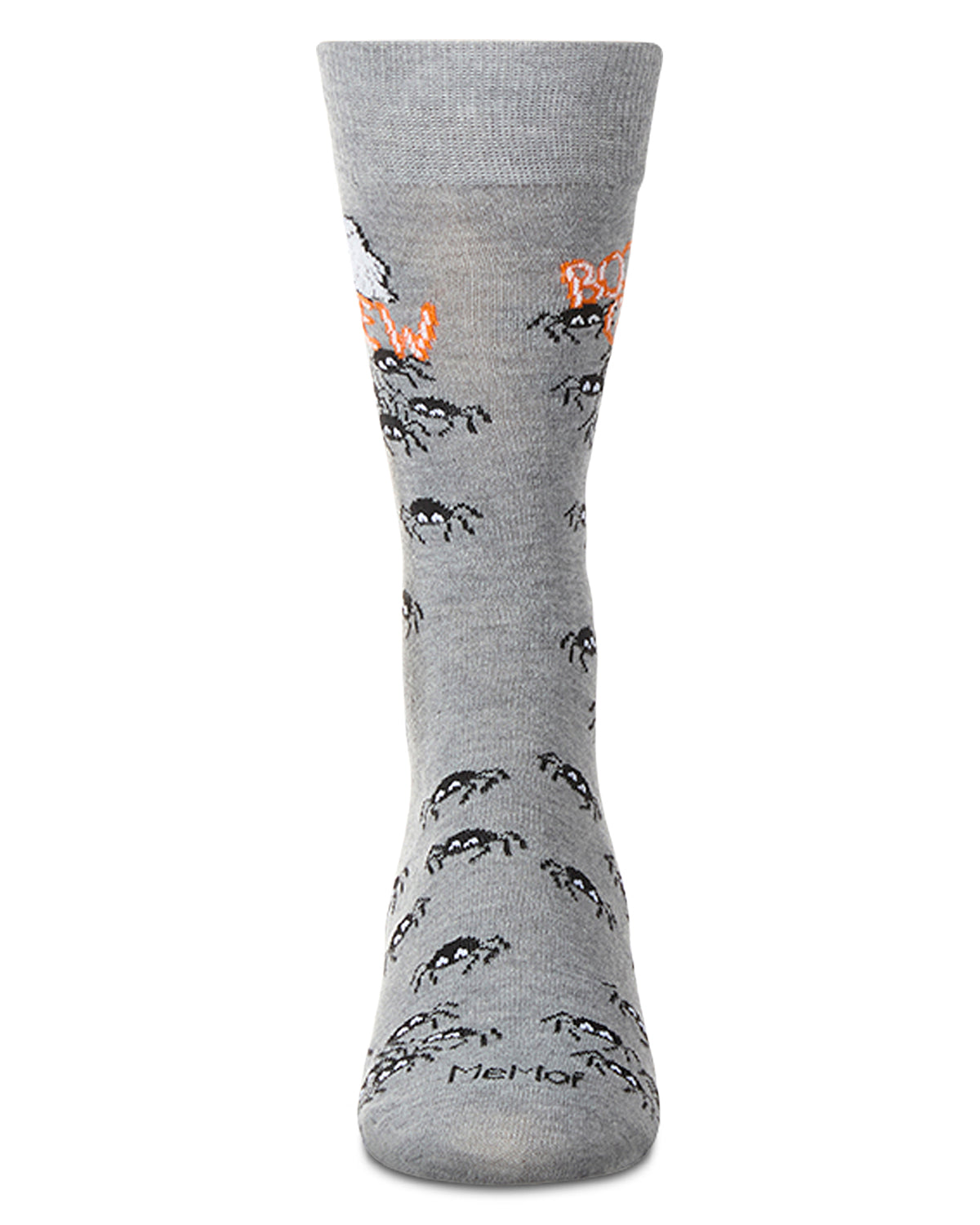 Men's "Boo Crew" Halloween Holiday Novelty Crew Sock