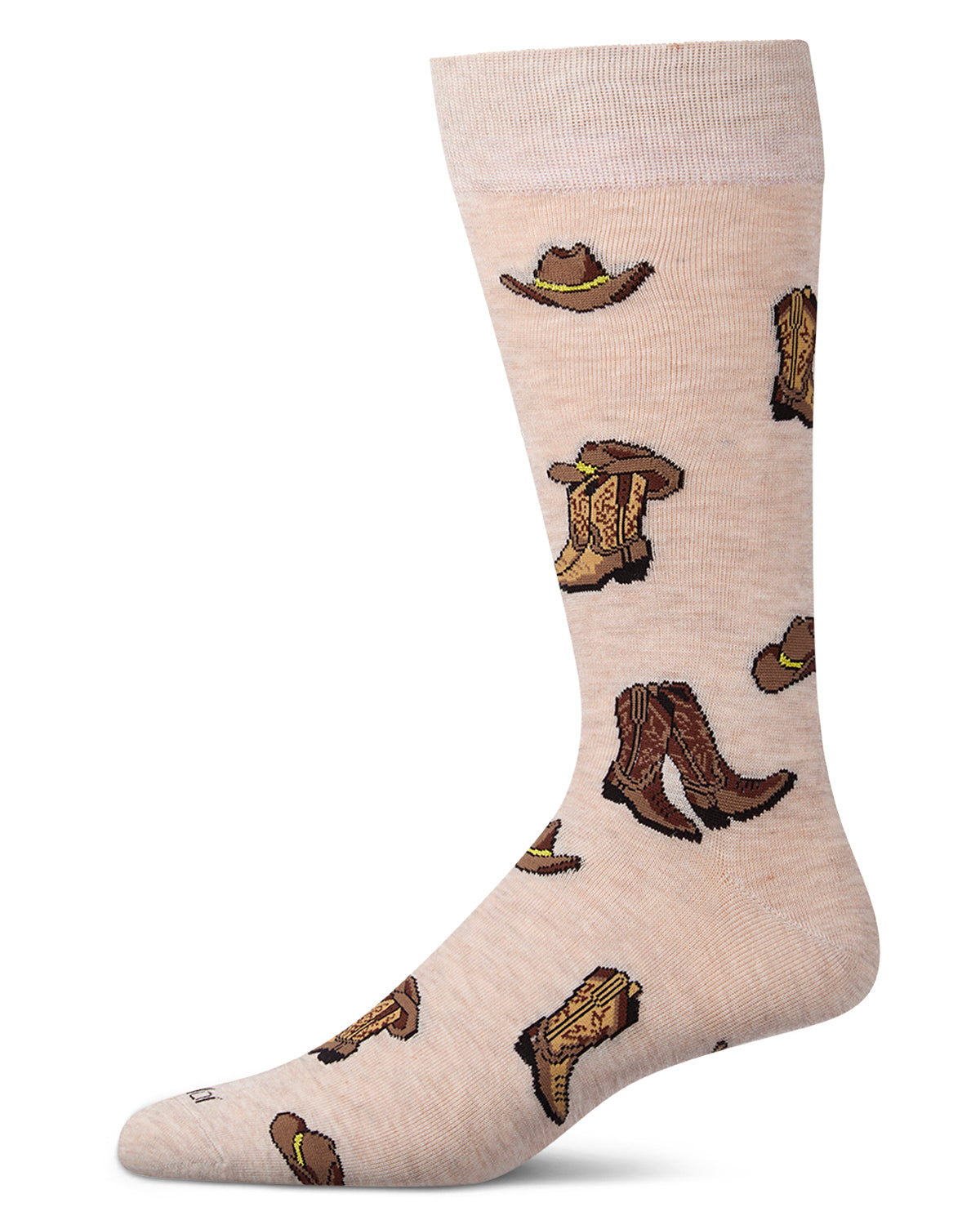 Cowboy Boots Men`s Bamboo Crew