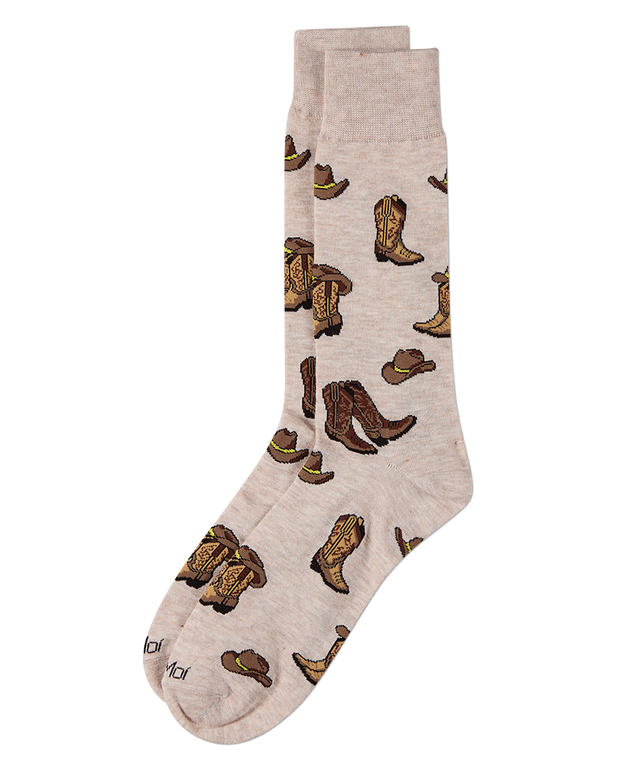 Cowboy Boots Men`s Bamboo Crew