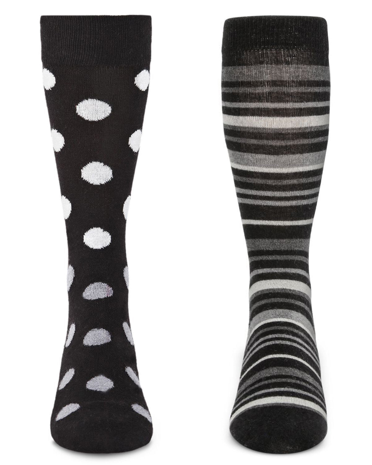 Men's 2 Pair Pack Cashmere Crew Socks