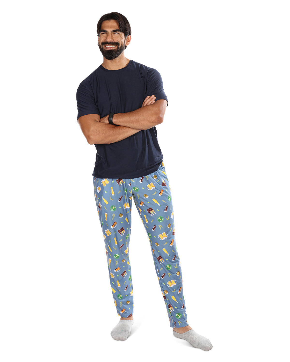 Men's Craft Beer Two Piece PJ Set in a Bag