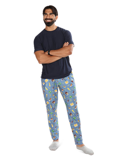 Men's Craft Beer Two Piece PJ Set in a Bag