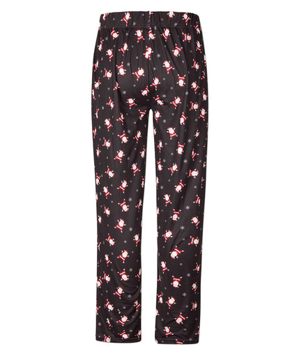 Men's "Tossed Santa" Pull-On PJ Pant in a Bag