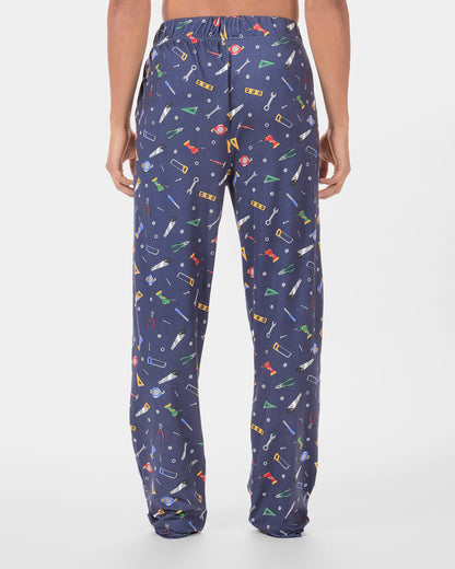 Men's "Tools" Pull-On PJ Pant in a Bag