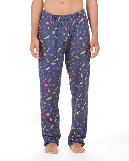 Men's "Tools" Pull-On PJ Pant in a Bag