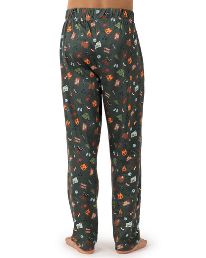 Men's "Life Is Better By The Campfire" Giftable Pajama Pant In Bag