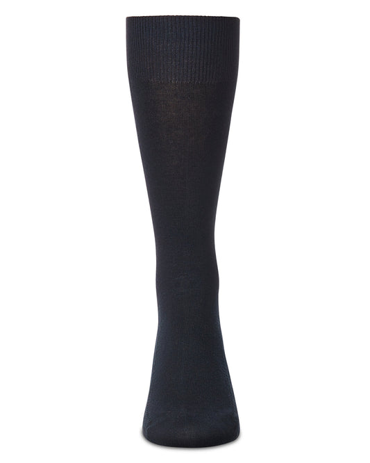 Men's Clocking Diamond Single Pair Cotton Blend Crew Sock