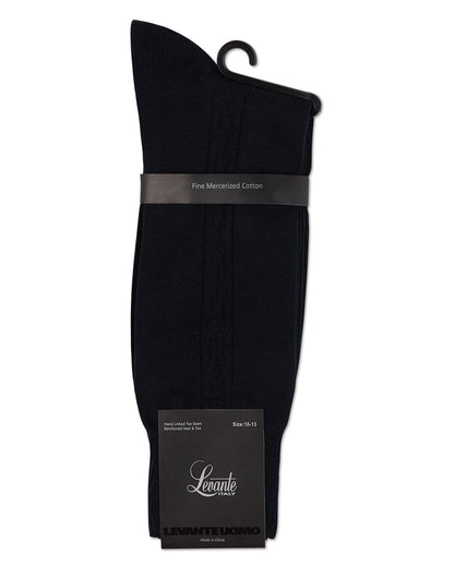Men's Clocking Diamond Single Pair Cotton Blend Crew Sock