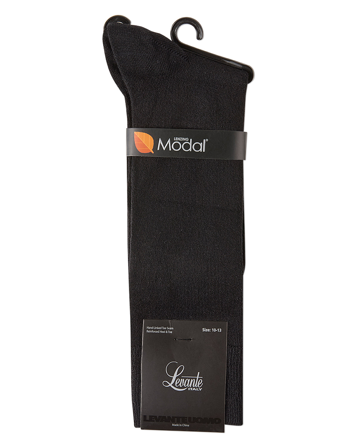 Men's Modal Durable and Flexible Solid Crew Sock