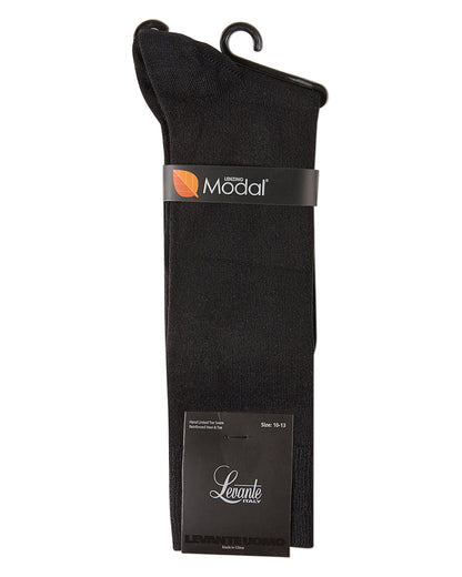 Men's Modal Durable and Flexible Solid Crew Sock