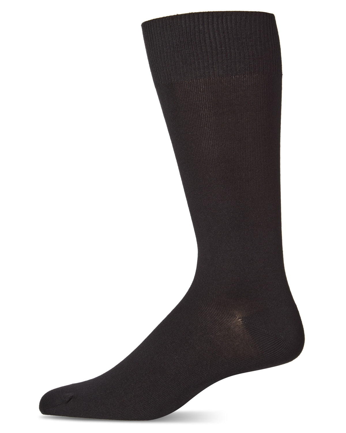 Men's Modal Durable and Flexible Solid Crew Sock