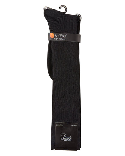 Men's Modal Durable and Flexible Flat Over The Calf Sock
