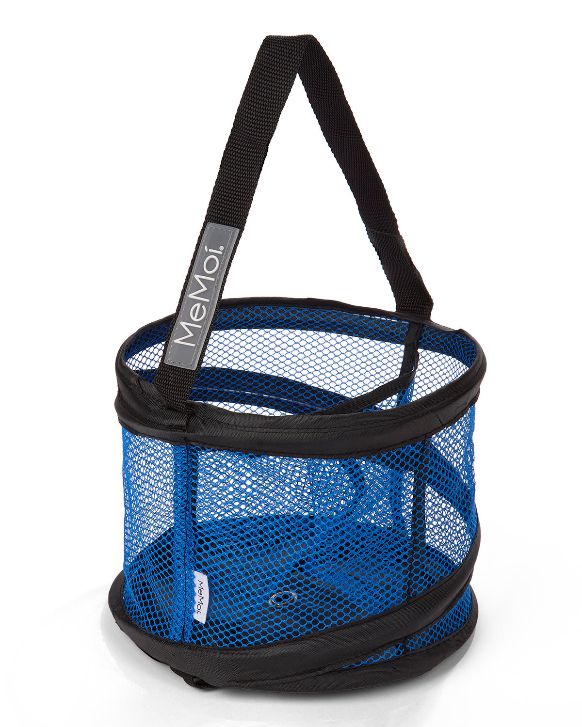 Collapsible Portable 3-Pocket Mesh Shower Caddy