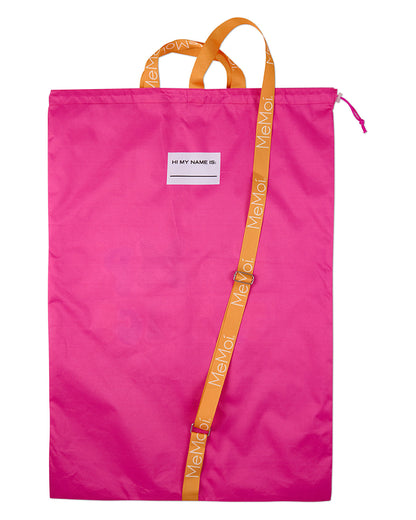 Girls "Camp-Tastic" Large Laundry Tote Bag with Shoulder Strap