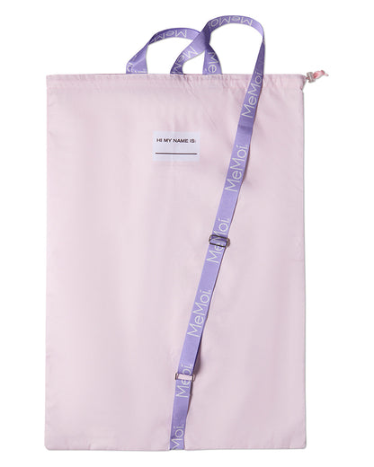 Girls "Camp Party" Laundry Bag with Shoulder Strap