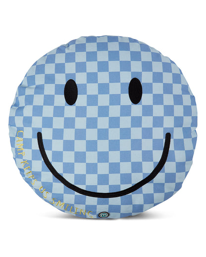 Boys "Camp Smile" Checkered Autograph Camp Pillow with Included Marker