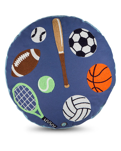 Boys All-Over Sports-Themed Autograph Camp Pillow with Included Marker