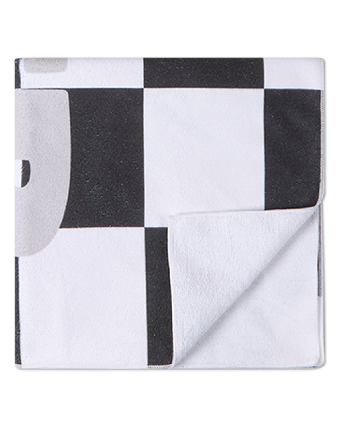Kids Summer-Themed Cotton-Blend Terry Checkered 60" x 30" Beach Towel