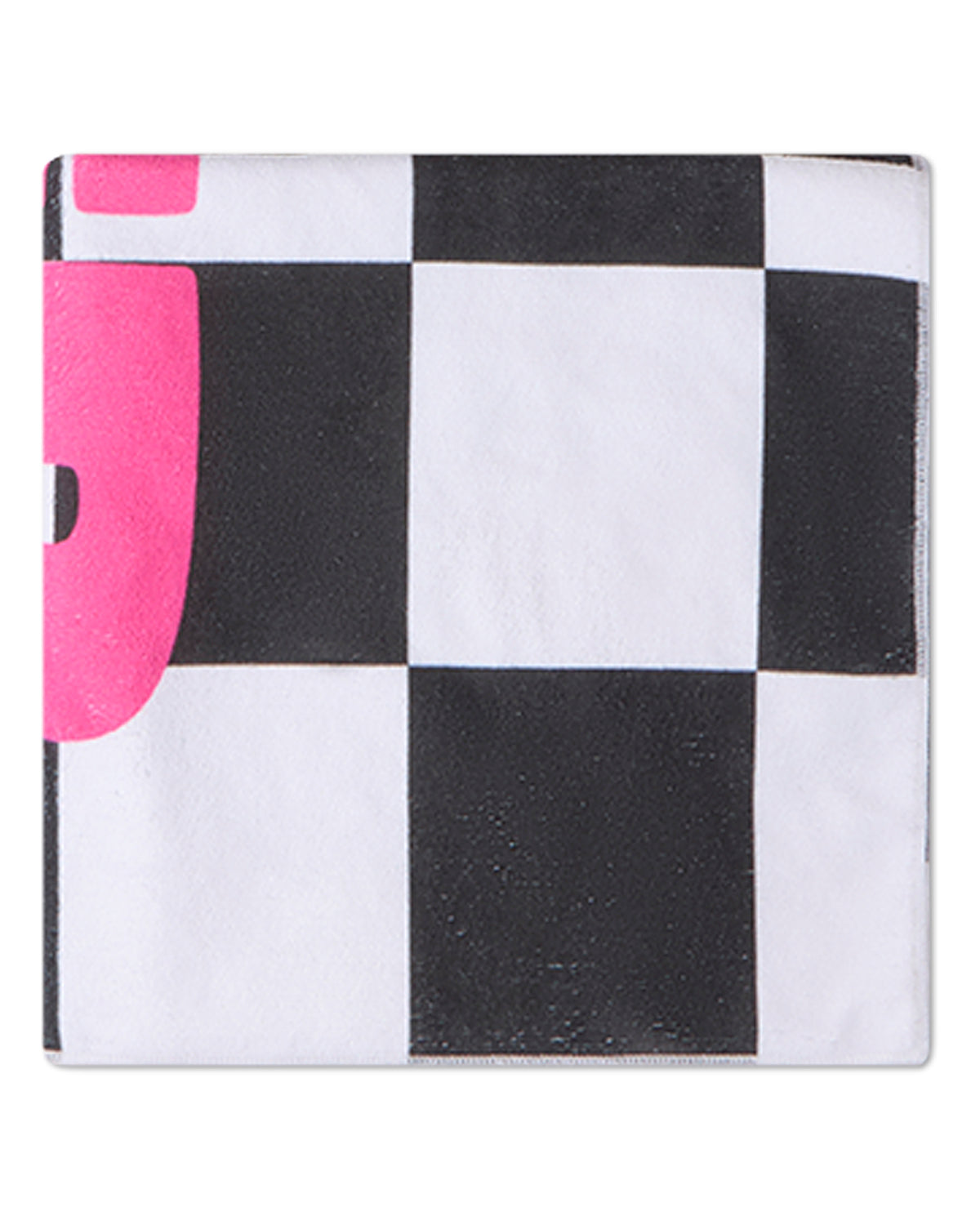 Kids Summer-Themed Cotton-Blend Terry Checkered 60" x 30" Beach Towel