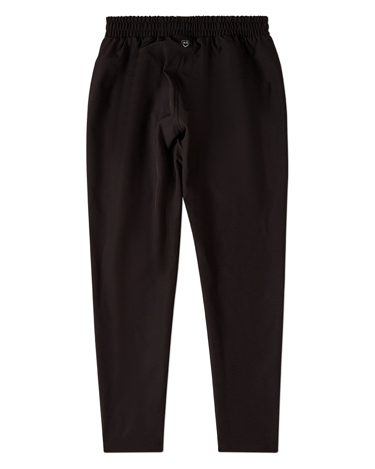 Boys Tapered Pull-On Performance Pants with Elastic Waist and Side Pockets