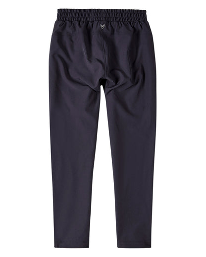 Boys Tapered Pull-On Performance Pants with Elastic Waist and Side Pockets