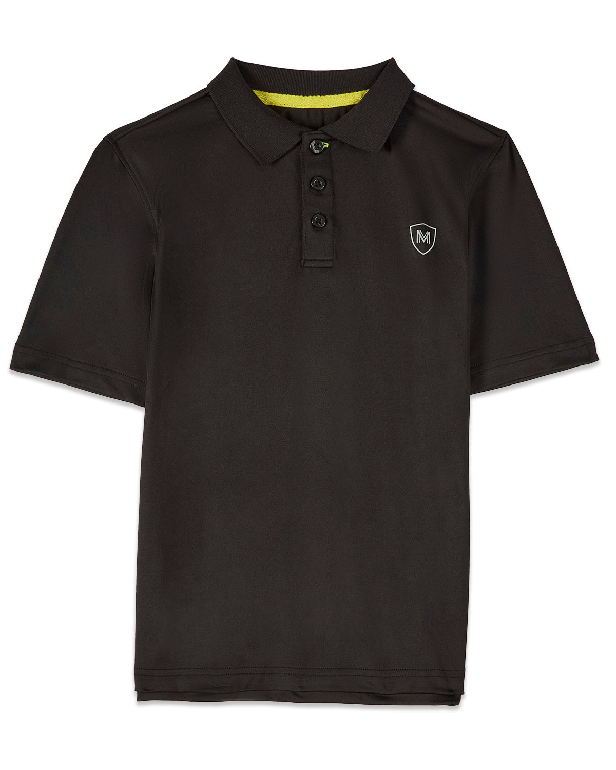 Boys Silky Soft Dri-Effect Moisture Wicking Short Sleeve Polo Shirt