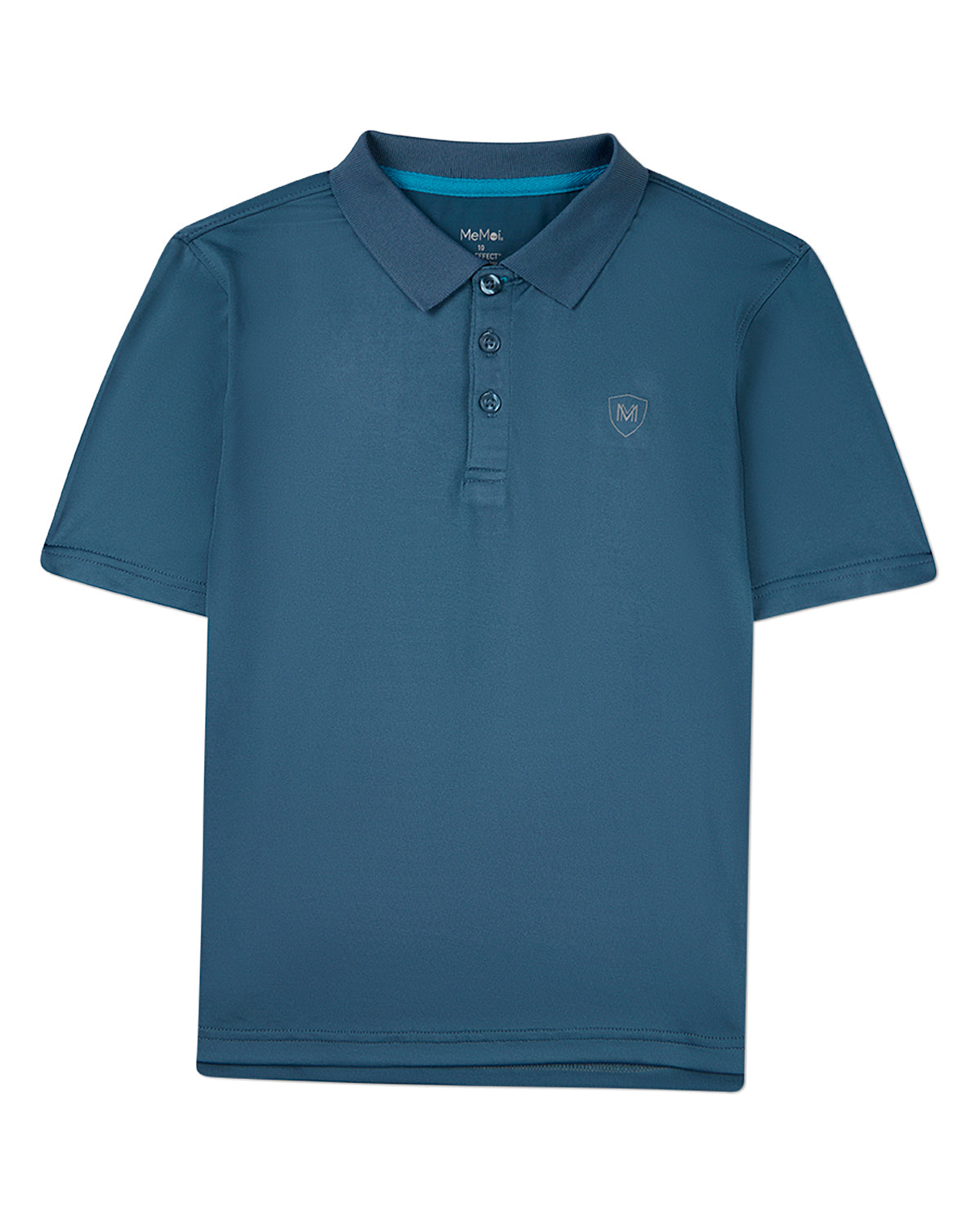 Boys Silky Soft Dri-Effect Moisture Wicking Short Sleeve Polo Shirt
