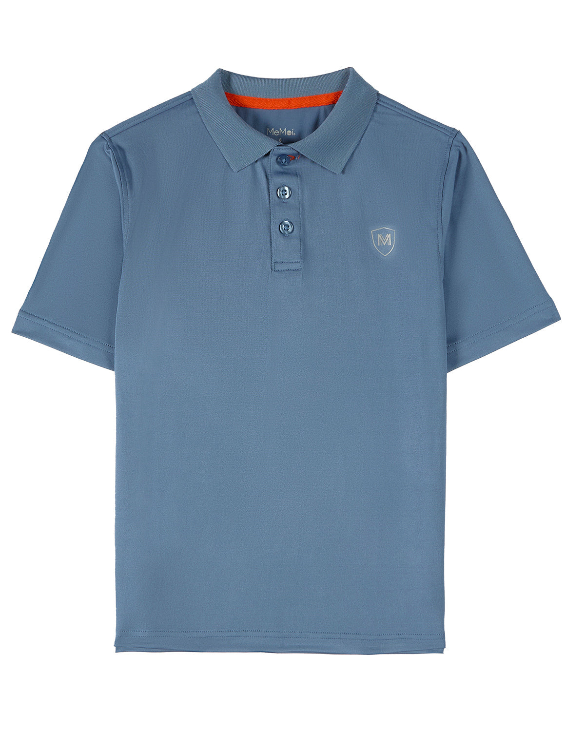 Boys Silky Soft Dri-Effect Moisture Wicking Short Sleeve Polo Shirt