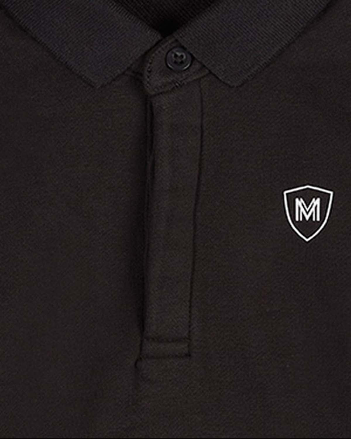 Boys Long-Sleeve Cotton-Rich Fleece Polo Sweatshirt