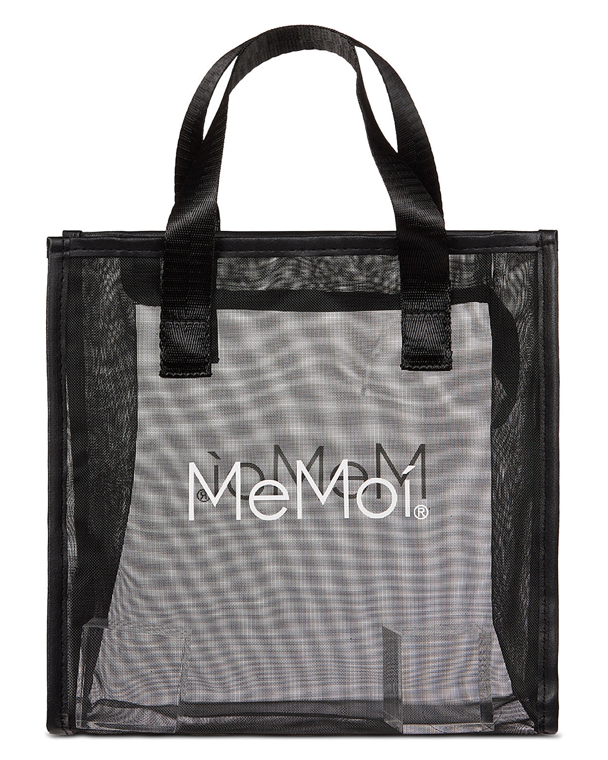 MeMoi Nylon Mesh Zippered Reusable 10" x 10" Tote Bag