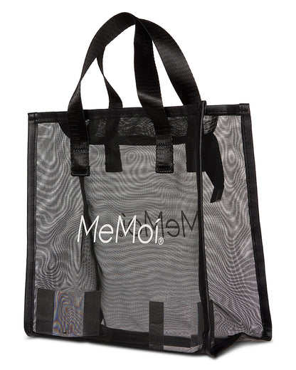MeMoi Nylon Mesh Zippered Reusable 10" x 10" Tote Bag