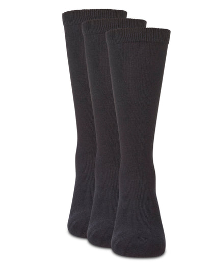 Boys' 3 Pair Pack Flat Crew Socks