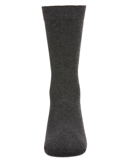 Boys' All Over Argyle Cotton Blend Dress Crew Socks