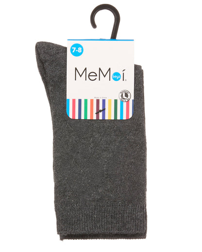 Boys' All Over Argyle Cotton Blend Dress Crew Socks